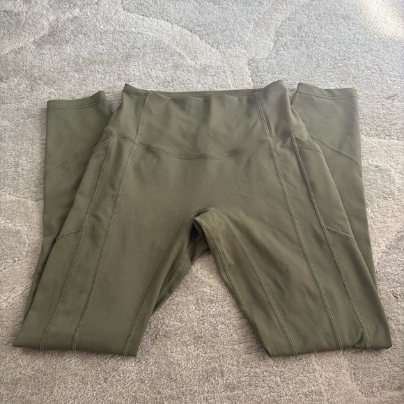 Lululemon Align High-Rise Leggings with Pockets – Army Green - Picture 1 of 2
